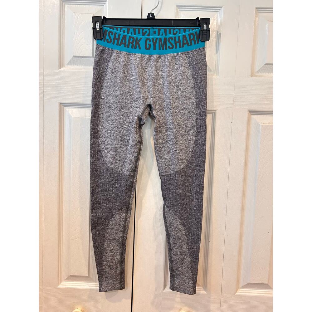 Gymshark Flex Leggings Gray Size Medium - Picture 1 of 9